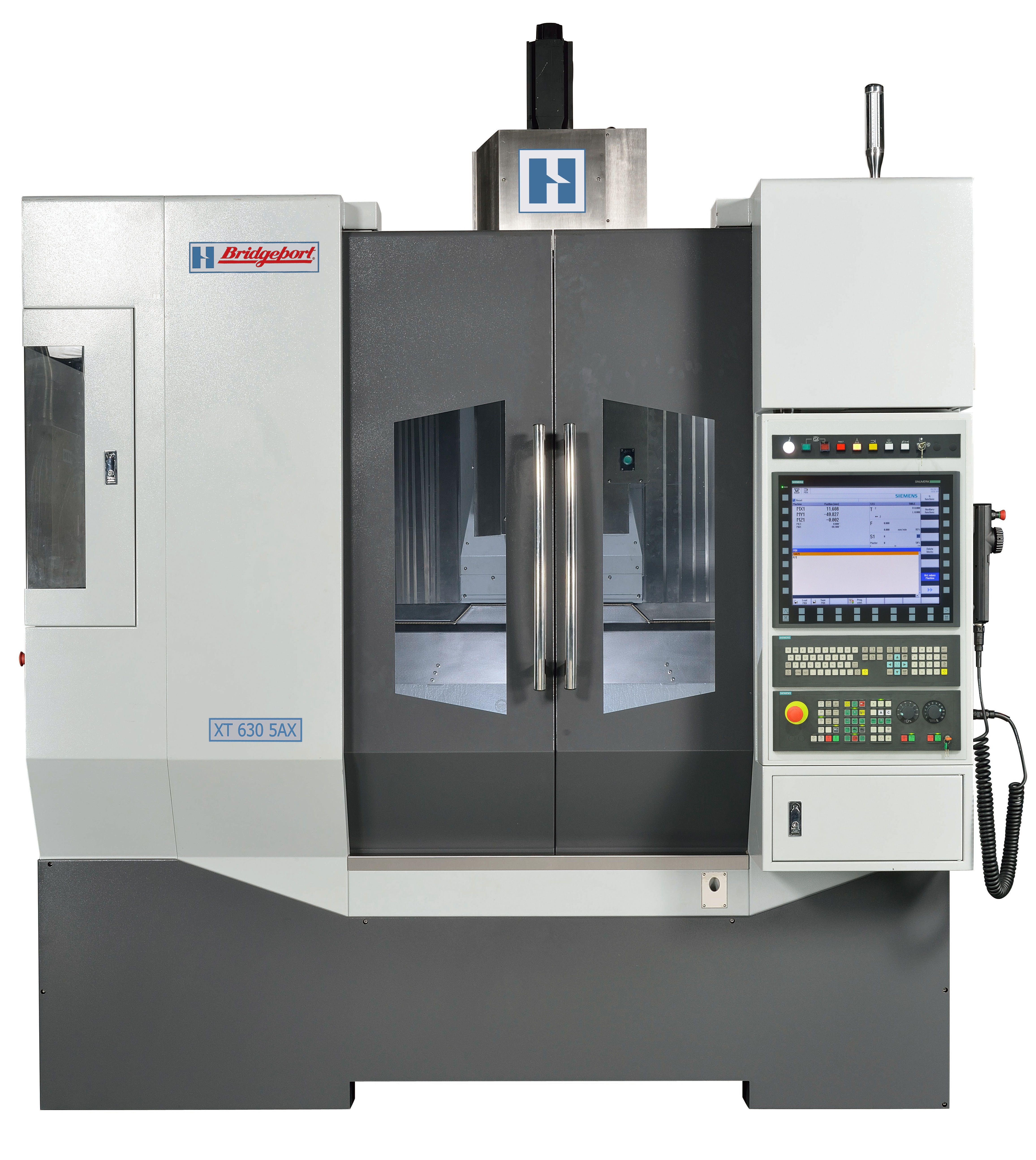 Nieuwste 5-assige Bridgeport XT-630 5AX met Siemens Top Surface feature